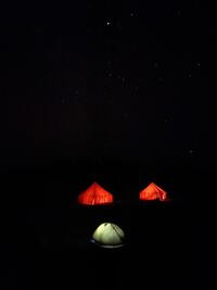 Campement de nuit Campement de nuit